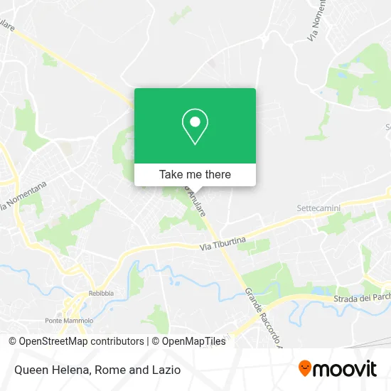Queen Helena map