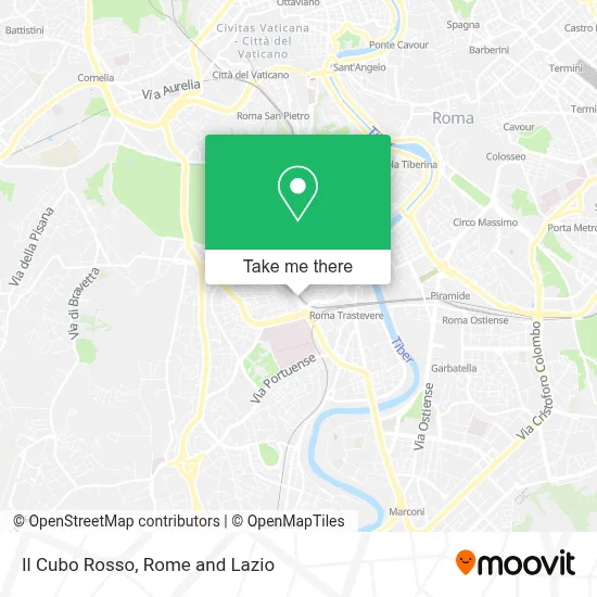 Il Cubo Rosso map