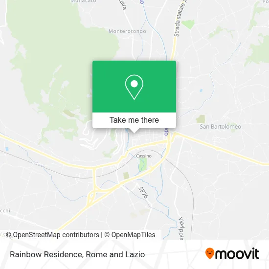 Rainbow Residence map