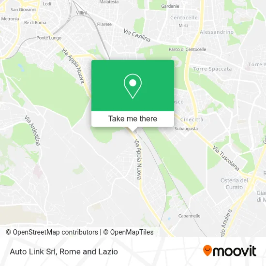 Auto Link Srl map