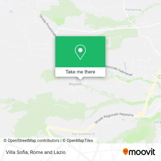Villa Sofia map