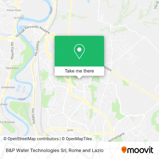B&P Water Technologies Srl map
