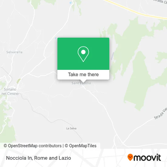 Nocciola In map