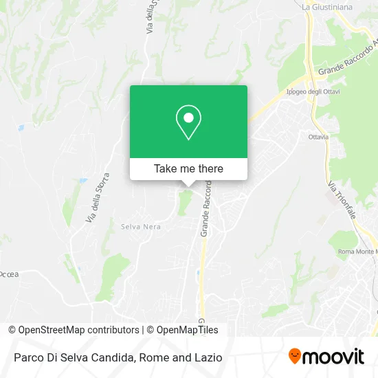 Parco Di Selva Candida map