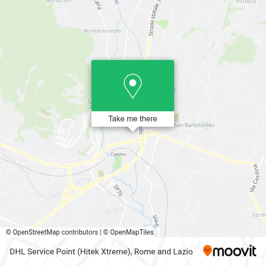 DHL Service Point (Hitek Xtreme) map