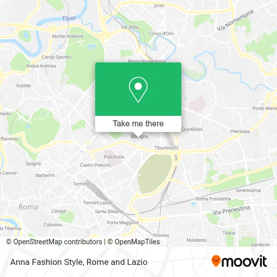 Anna Fashion Style map