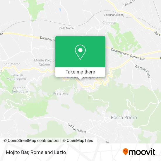 Mojito Bar map