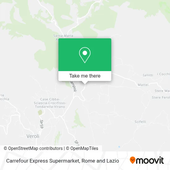 Carrefour Express Supermarket map