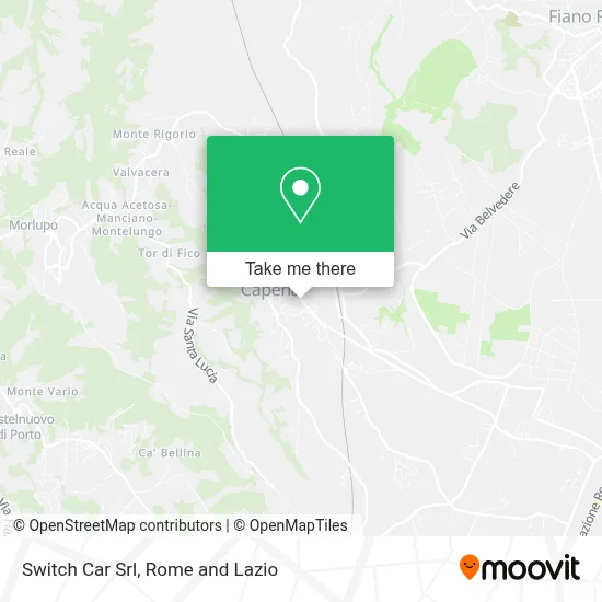 Switch Car Srl map