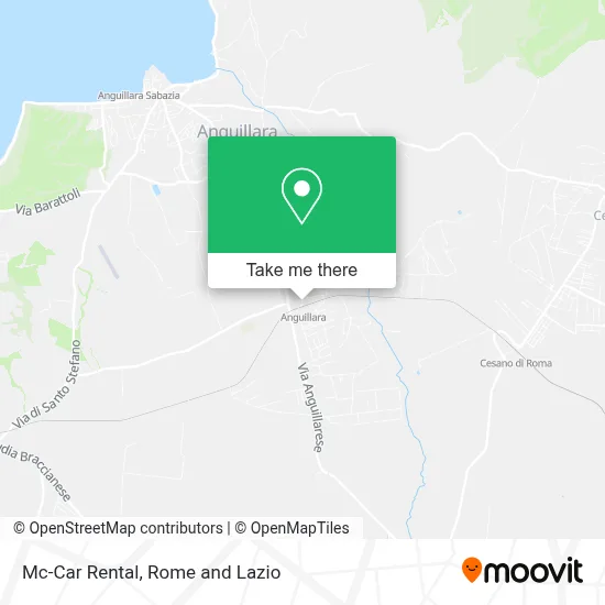 Mc-Car Rental map