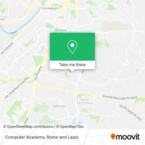 Computer Academy map