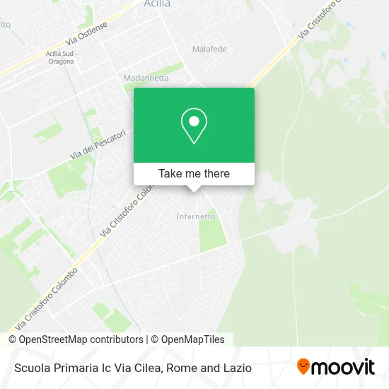 Scuola Primaria Ic Via Cilea map