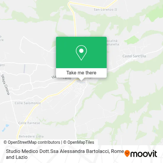 Studio Medico Dott.Ssa Alessandra Bartolacci map