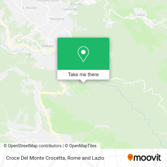 Croce Del Monte Crocetta map