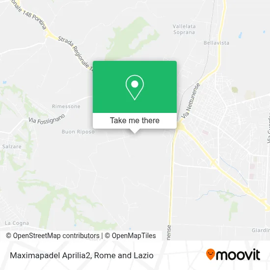 Maximapadel Aprilia2 map