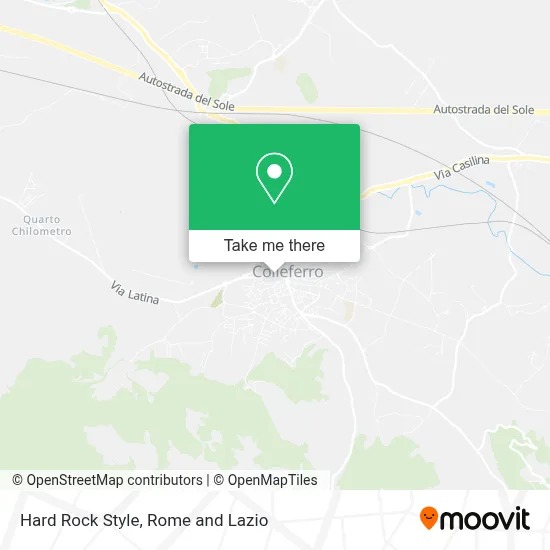 Hard Rock Style map