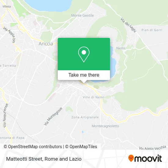 Matteotti Street map
