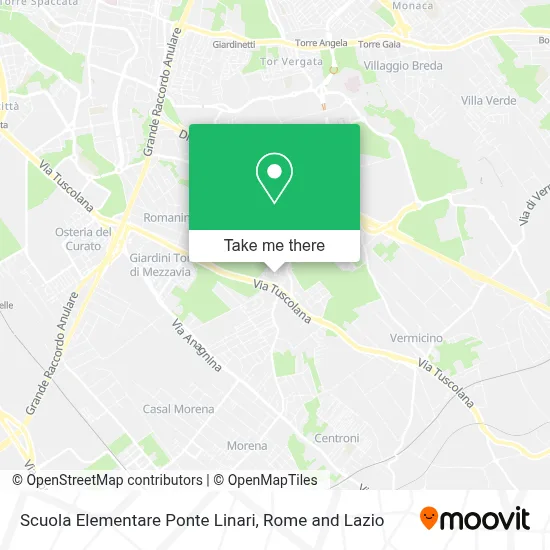 Scuola Elementare Ponte Linari map