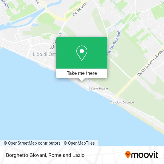 Borghetto Giovani map