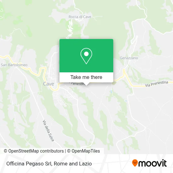 Officina Pegaso Srl map