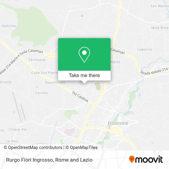 Rurgo Fiori Ingrosso map