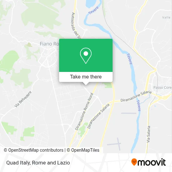 Quad Italy map