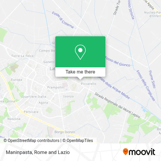 Maninpasta map