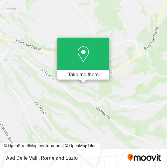 Asd Delle Valli map