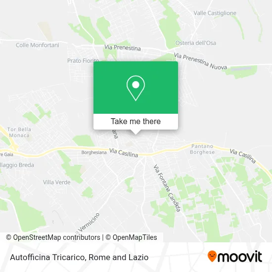 Autofficina Tricarico map