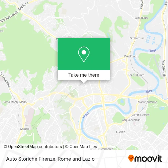 Auto Storiche Firenze map