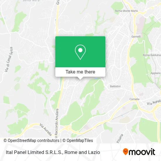 Ital Panel Limited S.R.L.S. map
