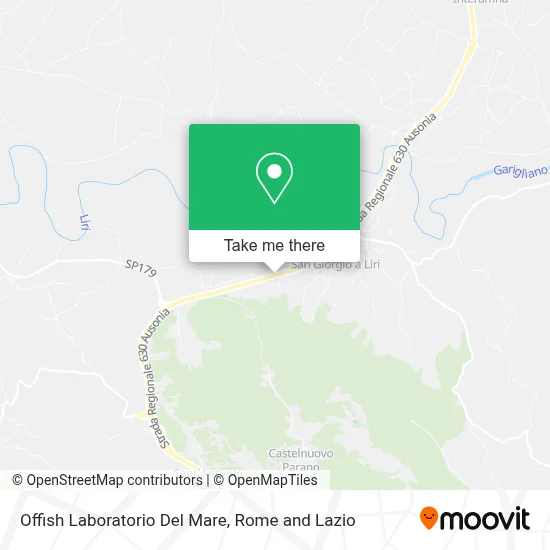 Offish Laboratorio Del Mare map