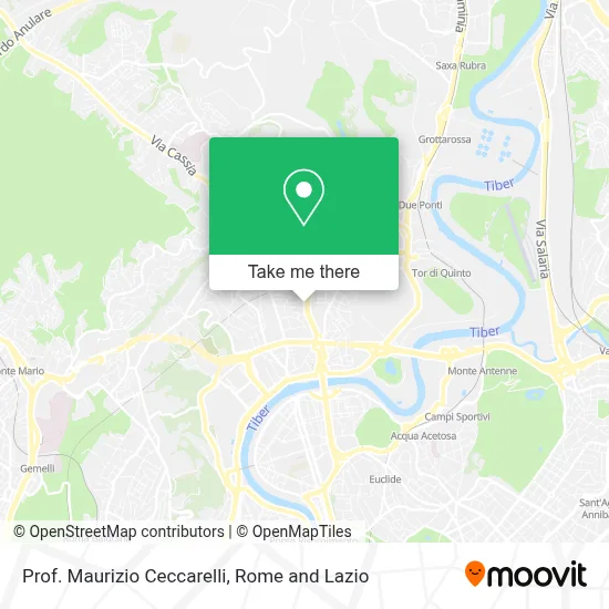 Prof. Maurizio Ceccarelli map