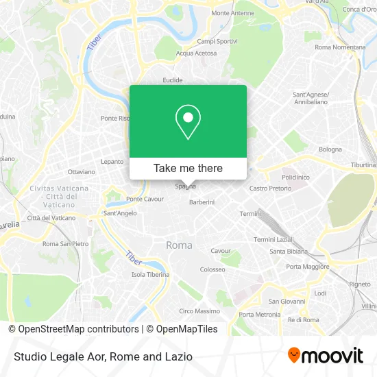 Studio Legale Aor map