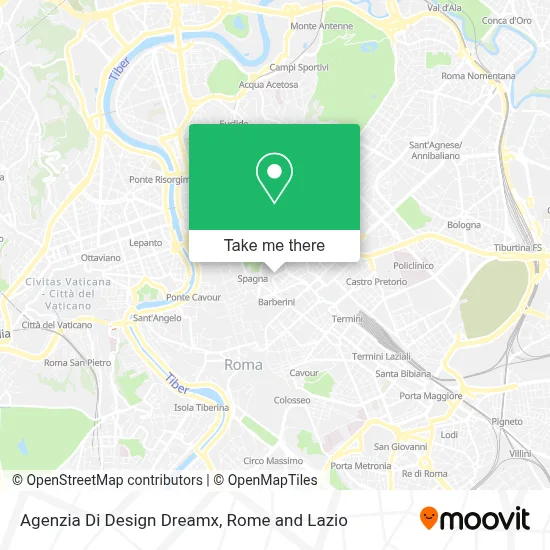 Agenzia Di Design Dreamx map