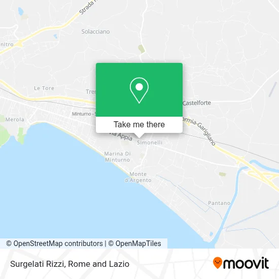 Surgelati Rizzi map