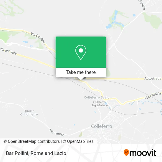 Bar Pollini map