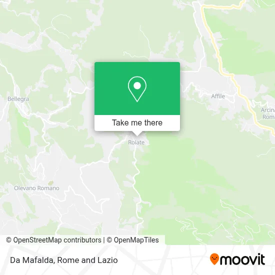 Da Mafalda map