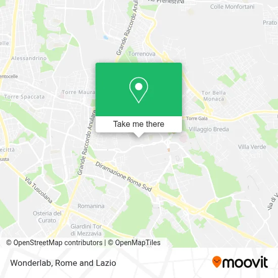 Wonderlab map