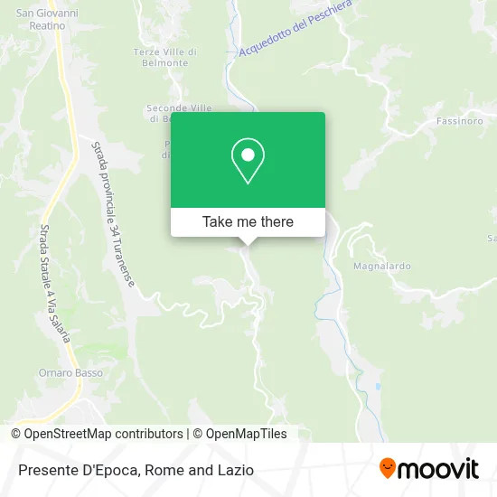 Presente D'Epoca map