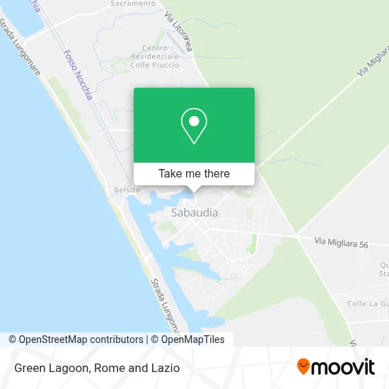 Green Lagoon map