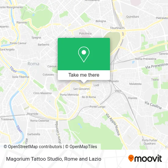 Magorium Tattoo Studio map