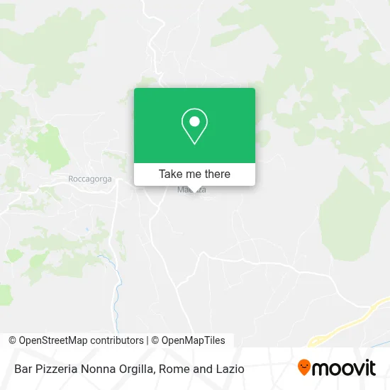 Bar Pizzeria Nonna Orgilla map