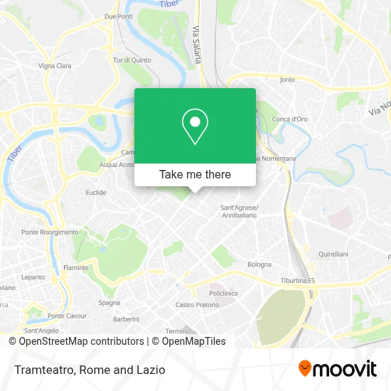Tramteatro map