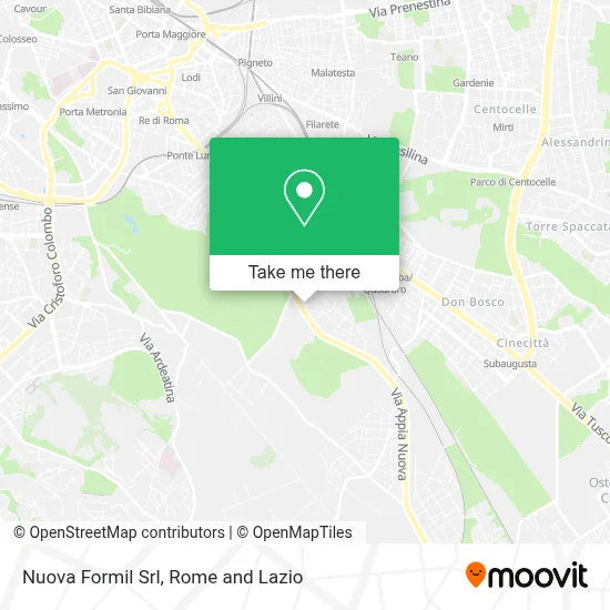 Nuova Formil Srl map