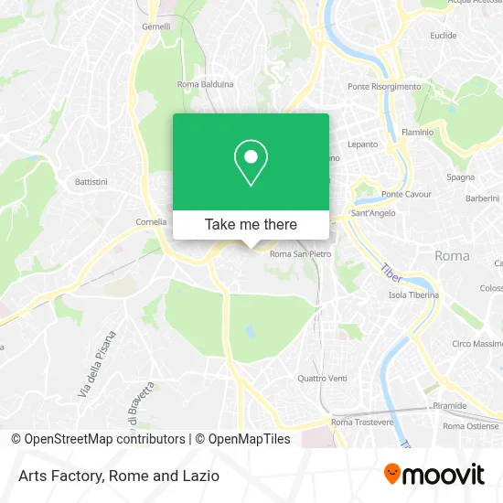 Arts Factory map
