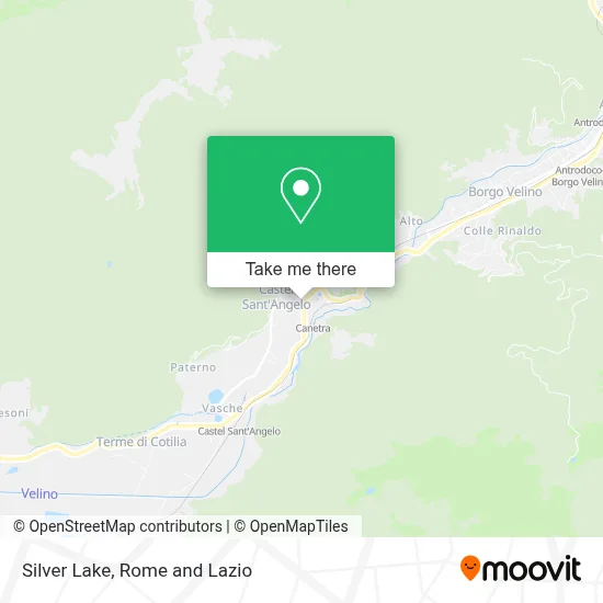 Silver Lake map