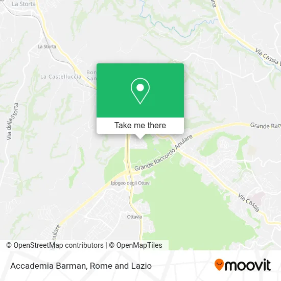 Accademia Barman map