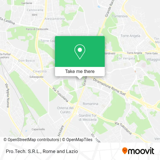 Pro.Tech. S.R.L. map