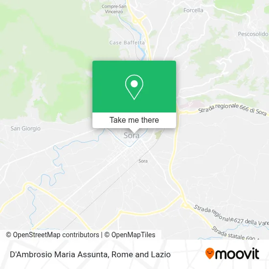 D'Ambrosio Maria Assunta map